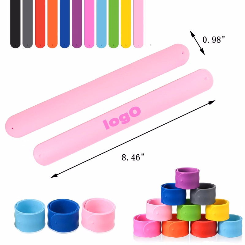 Silicone Custom Slap Bracelets