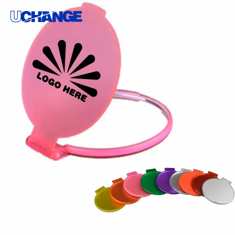 Plastic Makeup Mirror with Custom Logo