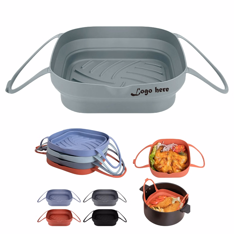 Reusable Air Fryer Silicone Pot Bowl