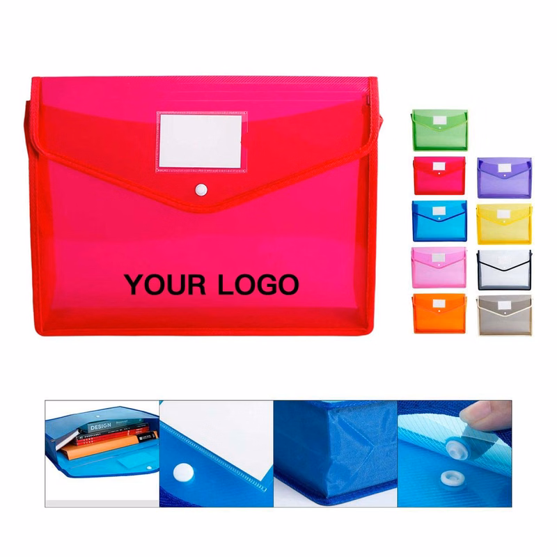 Office Organizer Folder with Snap Button