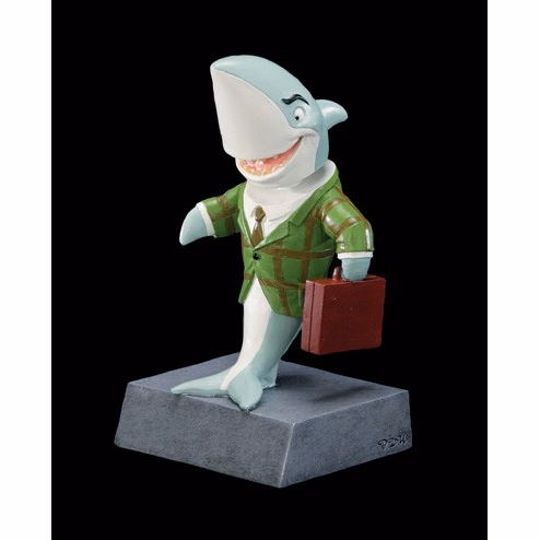 Sales Shark Bobblehead Figurine
