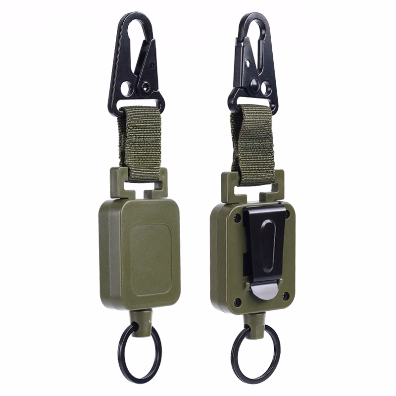 Retractable Badge Tether with Clip