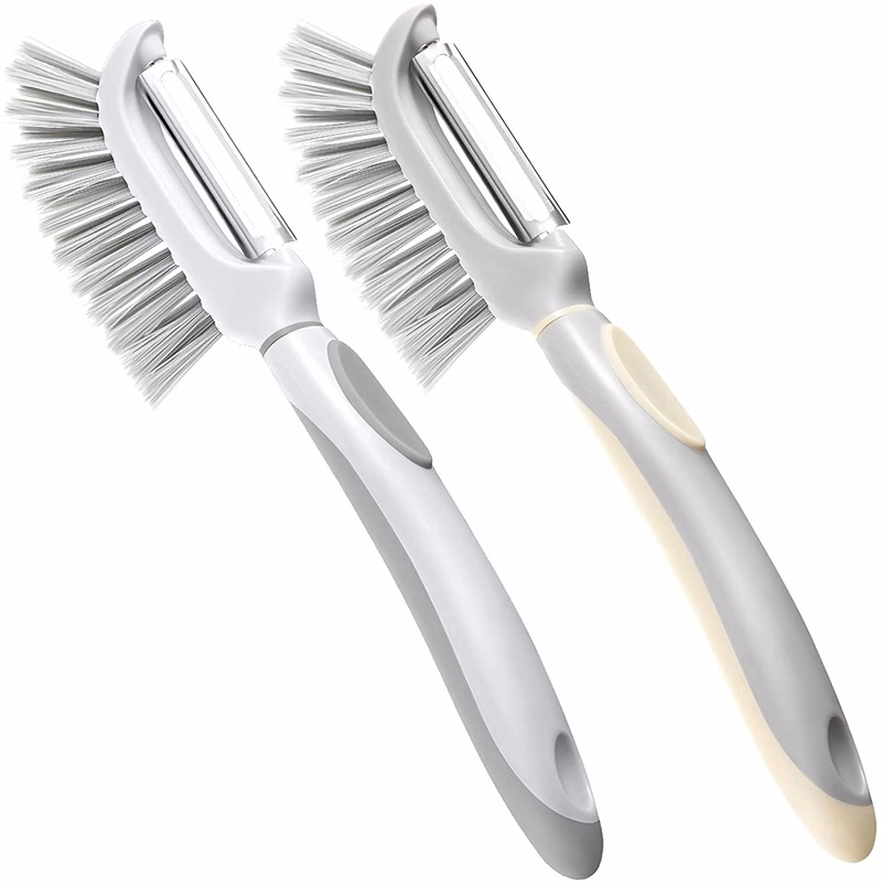 3-in-1 Vegetable Peeler with Brush