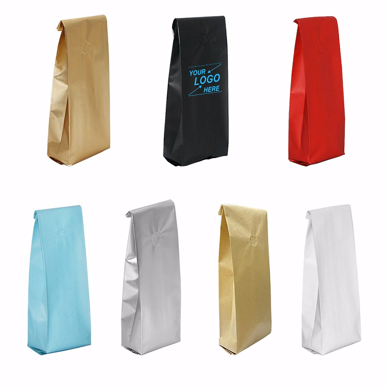 16 oz Resealable Coffee Bag with Air Valve