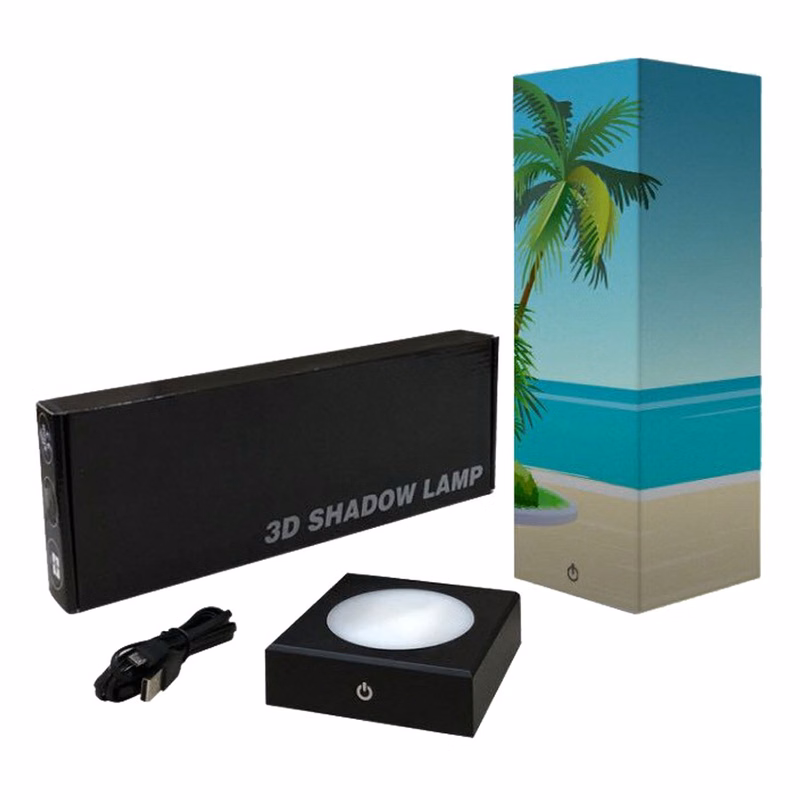 Night Light Lamp with Custom Full Color Paper Cover