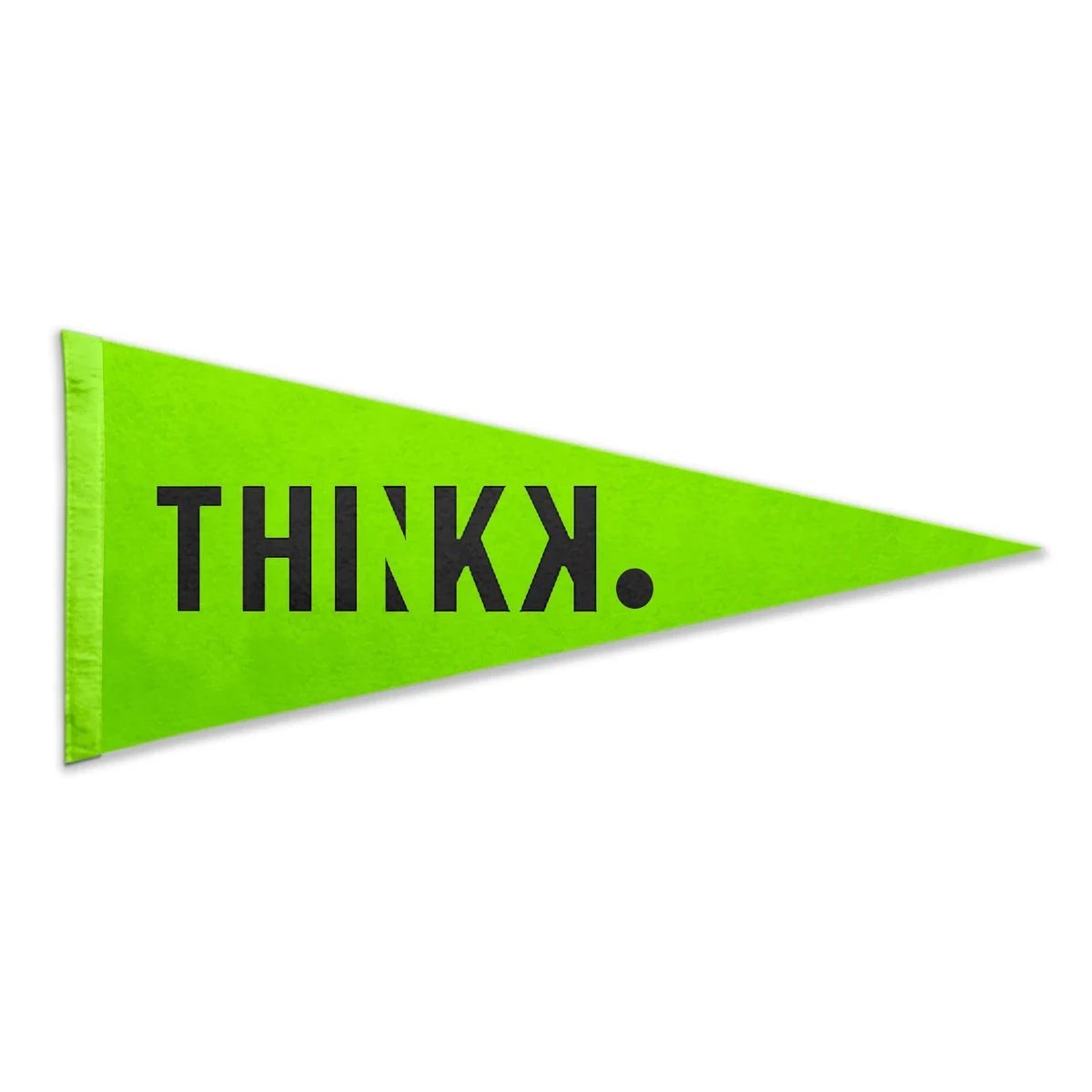 12" x 30" Acrylic Felt Pennant without Pole - Silk Screen 1