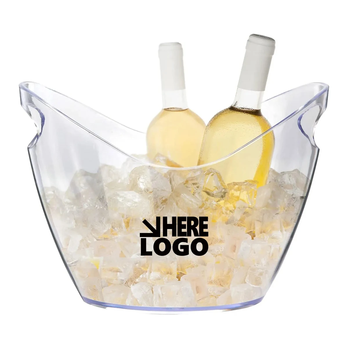 M4L Clear Acrylic Wine Ice Bucket MOQ 10PCS 1