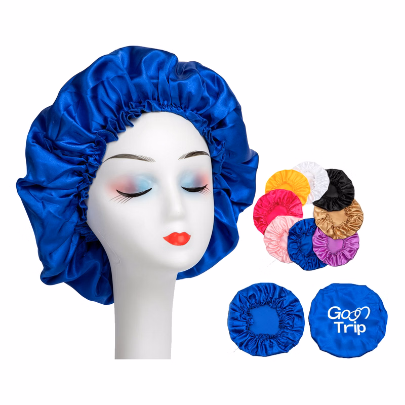 Customized Double-Layer Shower Cap
