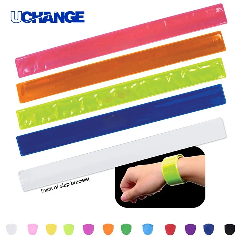 Reflective Safety Slap Band Wristband 1