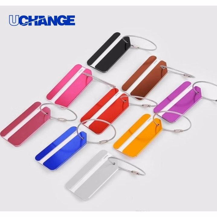 Aluminum Alloy Suitcase Name Tag Business Travel Identifier