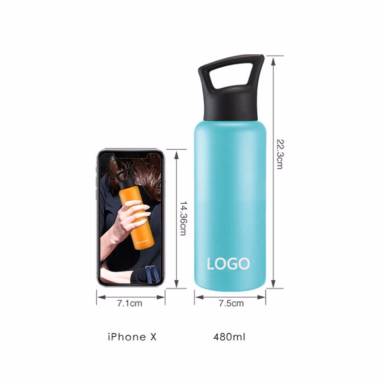 480ml Outdoor Double-Layer Vacuum Insulation Bottle 304