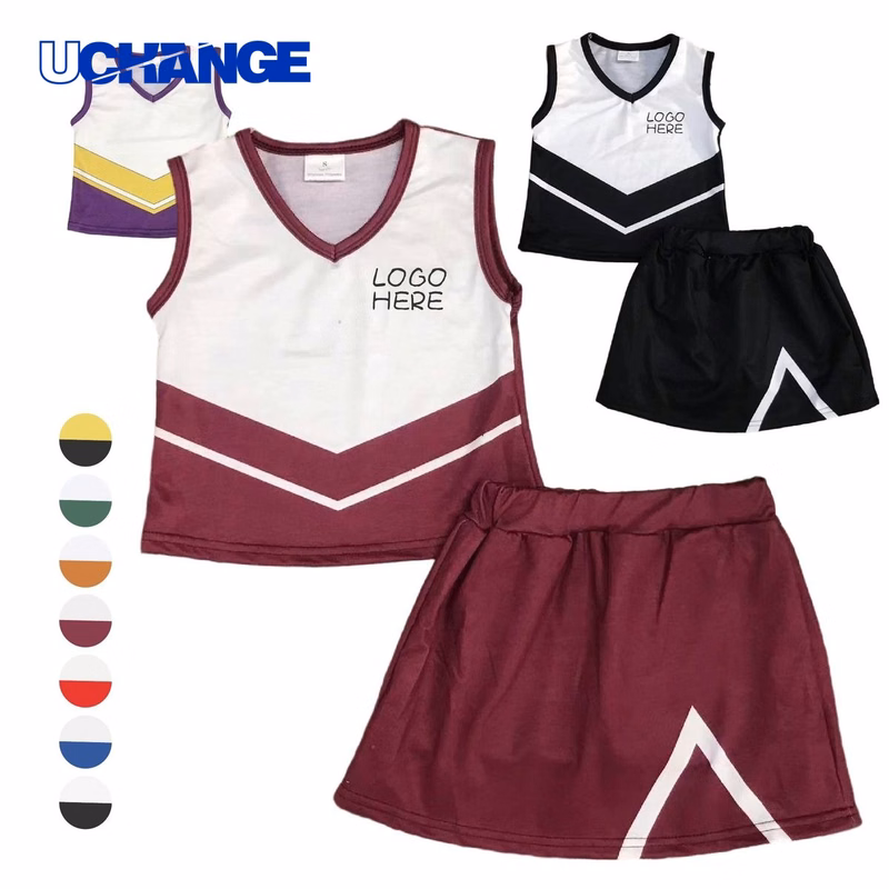 Girls Sports Cheer Top
