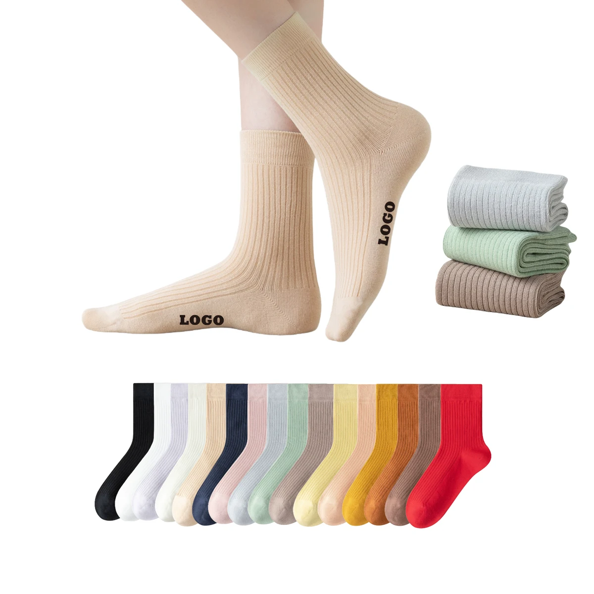 Women Cotton Sock MOQ200 1