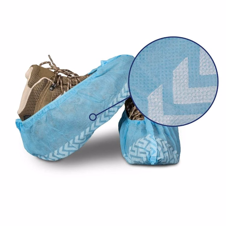 Shoe Covers Non-Skid - Blue