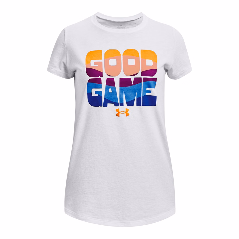 UA Good Game Wave Girls' Short Sleeve