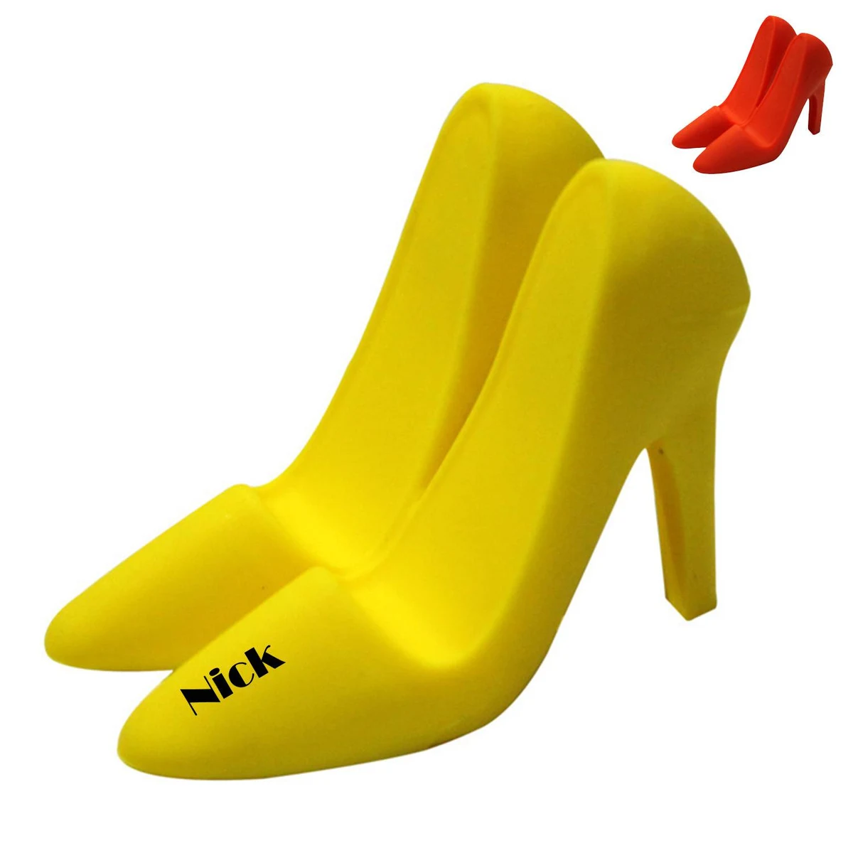 Mini High Heels Silicone Cell Phone Holder 1
