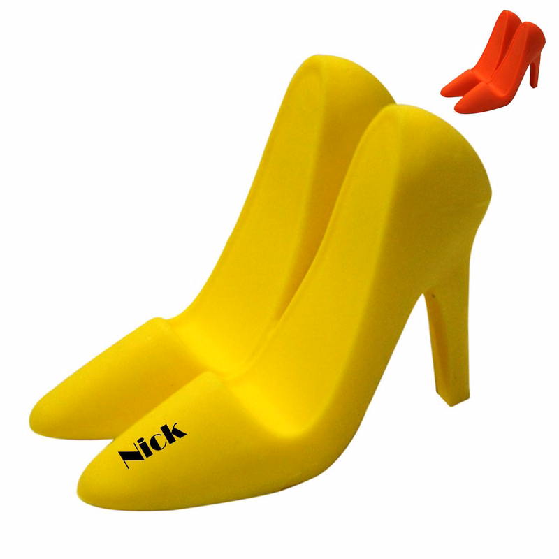 Mini High Heels Silicone Cell Phone Holder