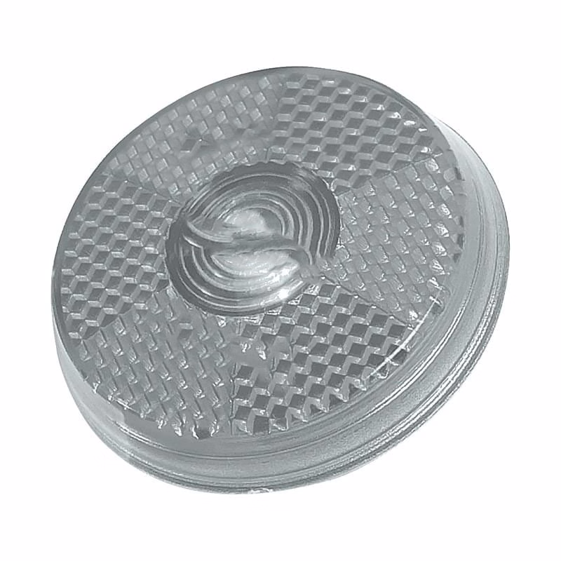 Round Blinking Light With Back Clip