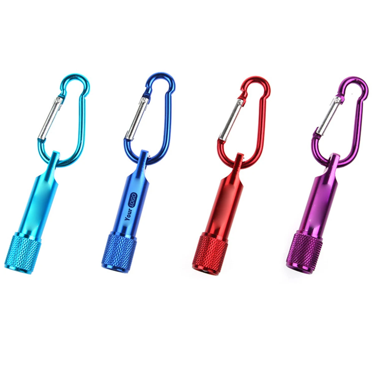 Aluminum Alloy Compact Carabiner Led Keychain For Everyday Use And Emergencies 1