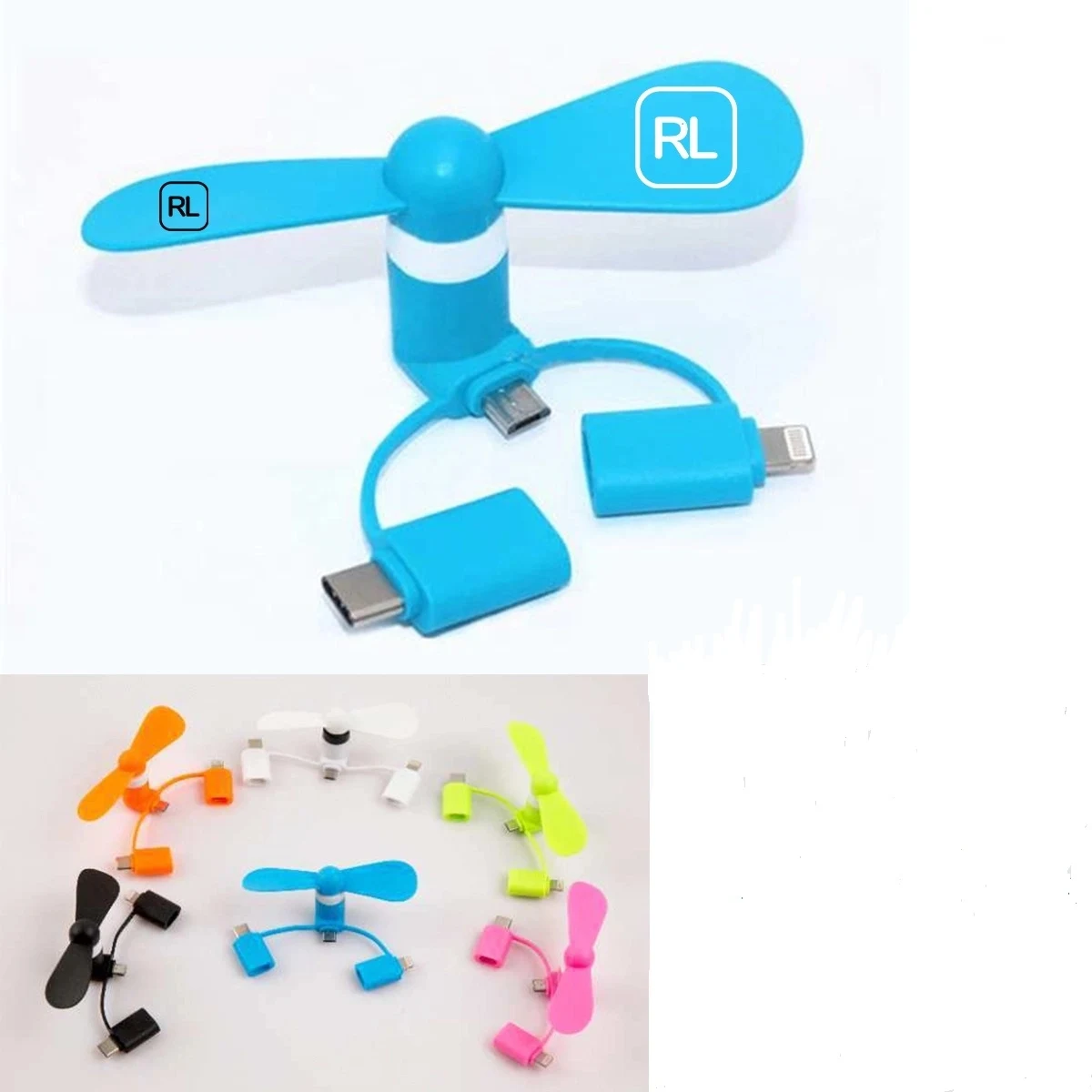 3 In 1 Usb Mini Fan 1