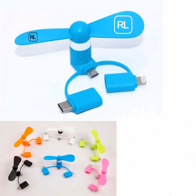 3 In 1 Usb Mini Fan