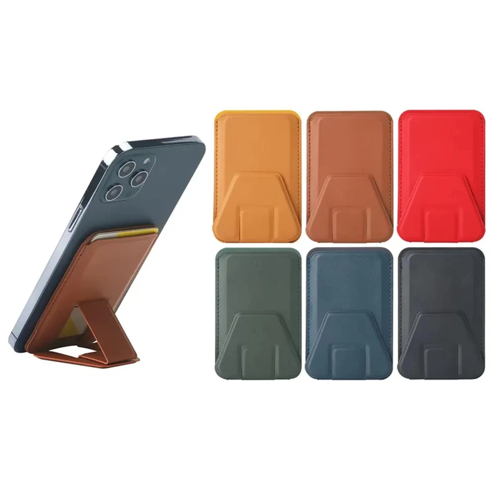 Phone Stand & Card Holder Magnetic Wallet 1