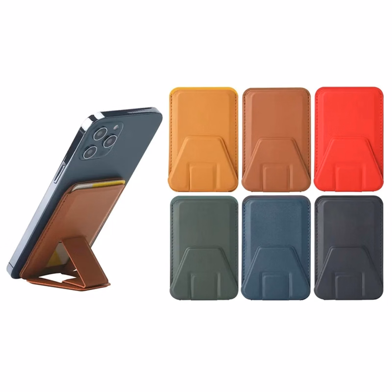 Phone Stand & Card Holder Magnetic Wallet