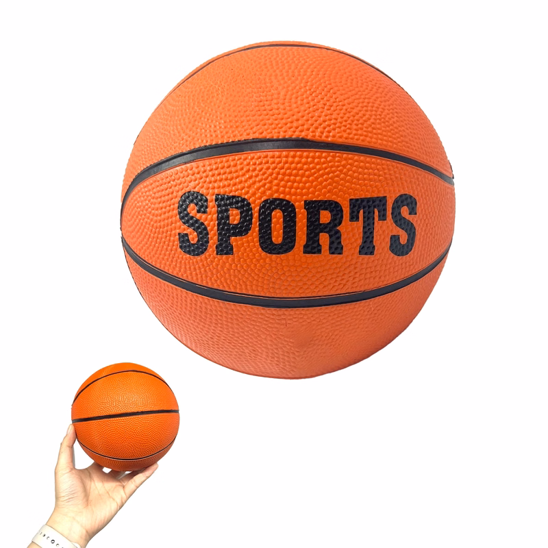 5" Mini Rubber Basketball Size 1