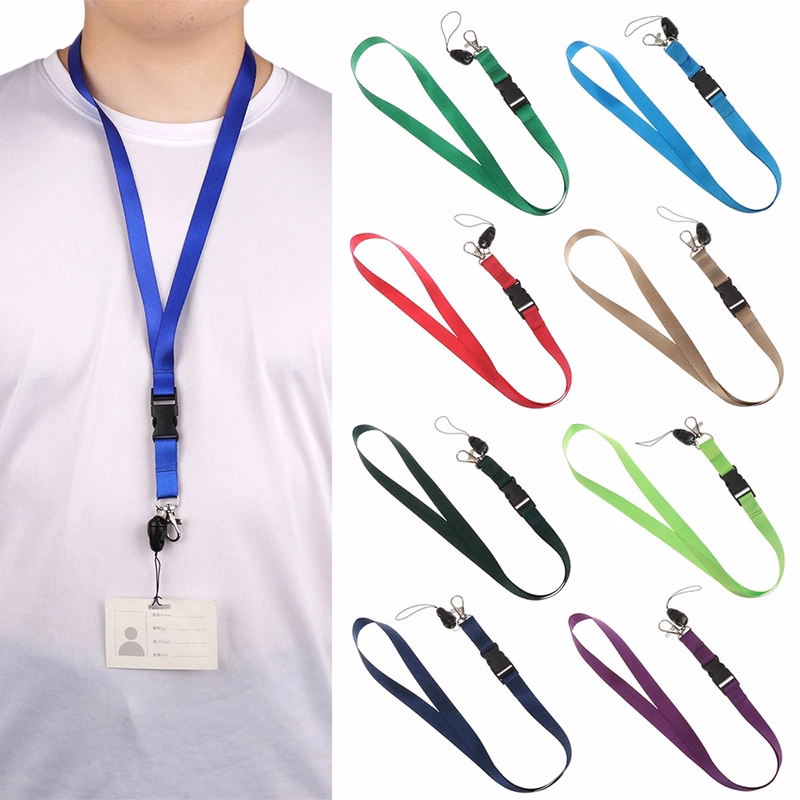 Neck Lanyards with Detachable Buckle