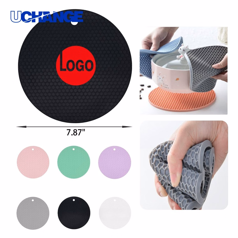 Honeycomb Silicone Pot Holder Heat Pad