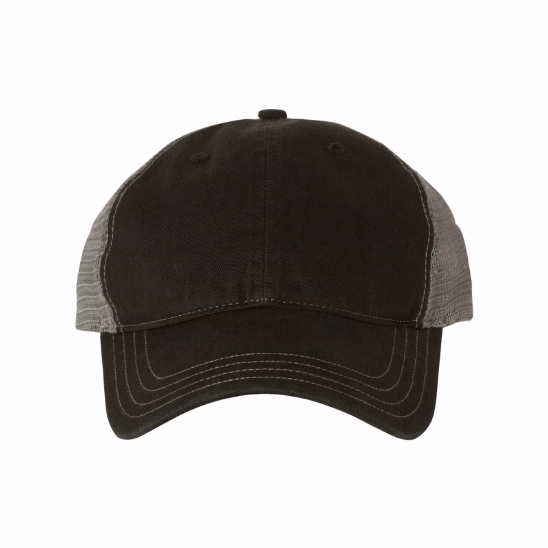 Garment-Washed Trucker Cap - 111