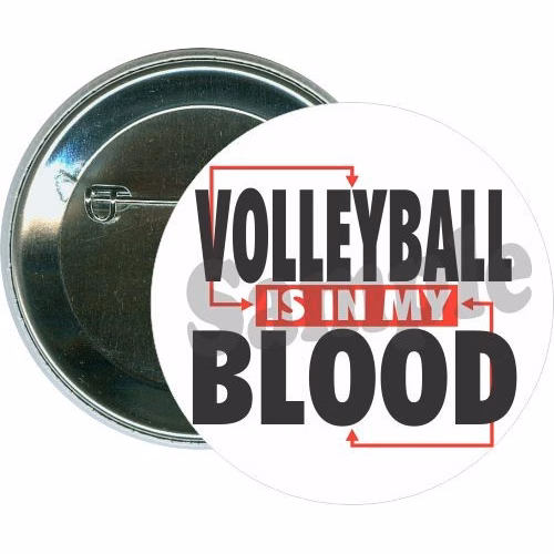 Volleyball is in my blood, Volleyball Button