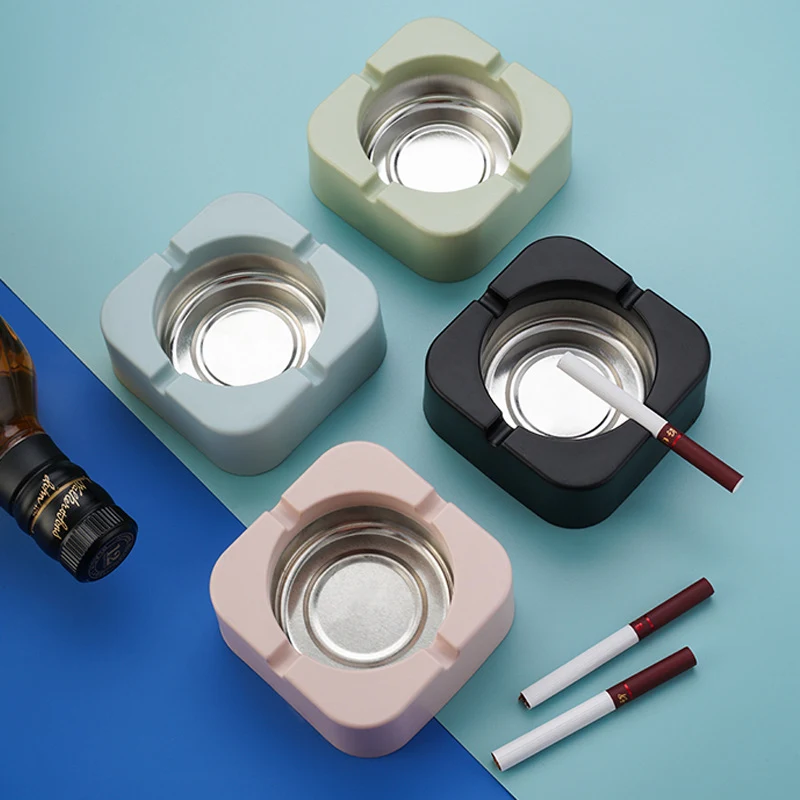 Tin Ashtray 1