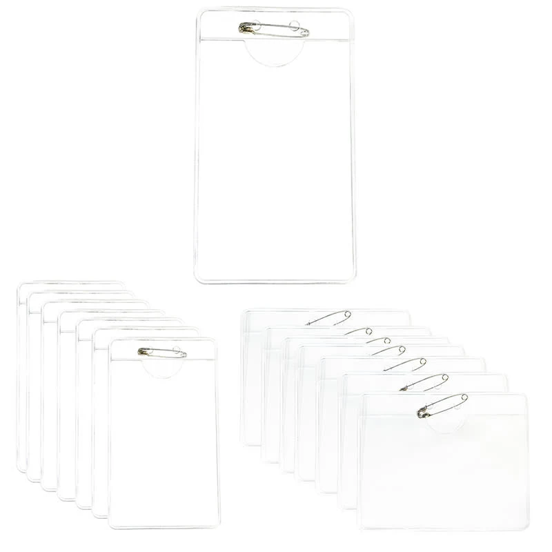 Badge Holder With Pin 1