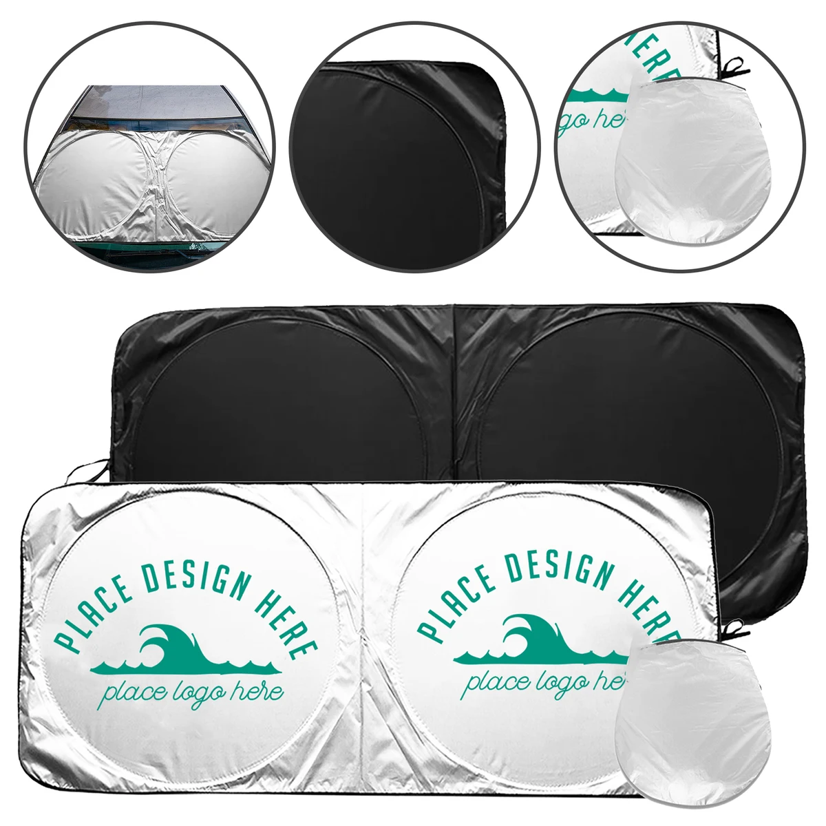 Snow Cover UV Protection Sunshade Universal Car Shield Ice 1