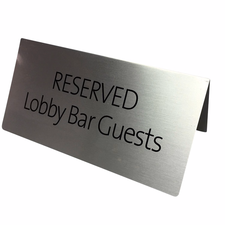 TopLine Table Tent Sign