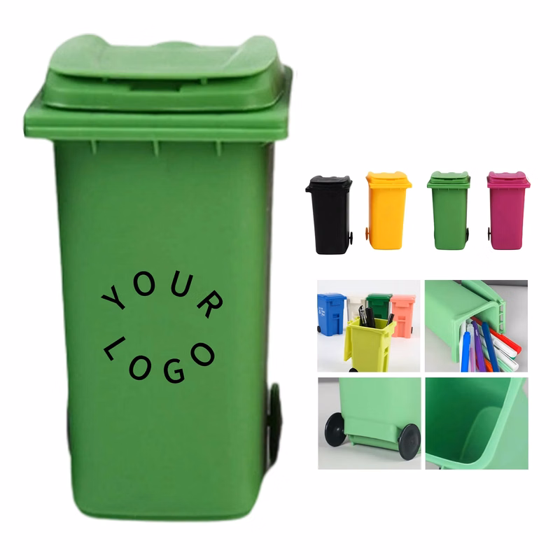 Pen Holder Trash Bin Plastic