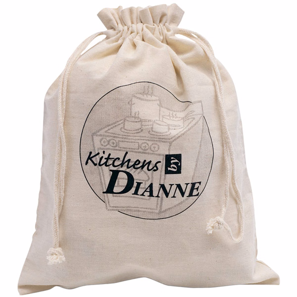 5.5 oz Cotton Shoe Bag Natural