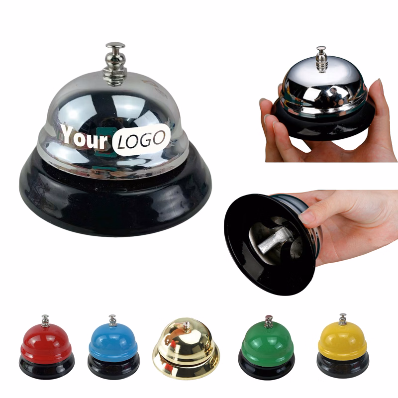 Metal Desk Bell for Restaurant,Bar,Hotel,Reception,School