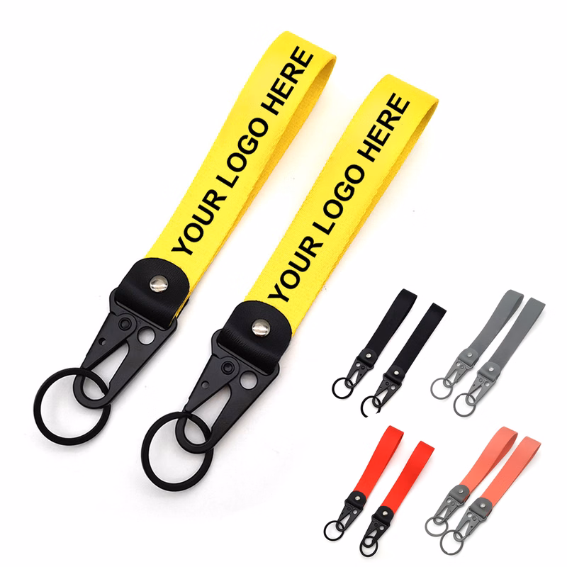 Motorcycle Embroidery Keys Chain