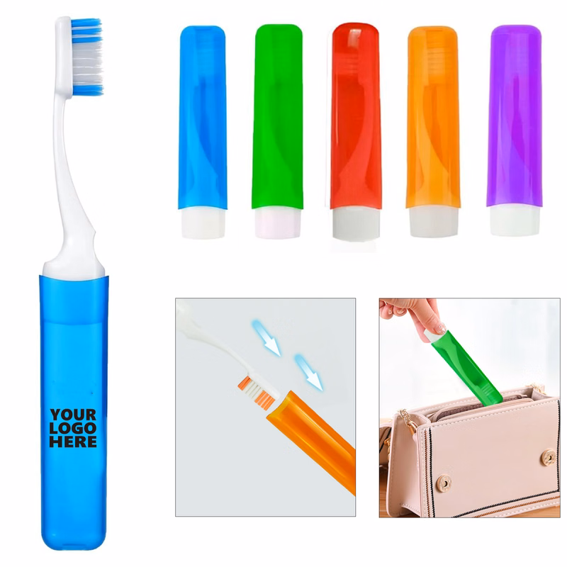 Portable Mini Toothbrush With Cover