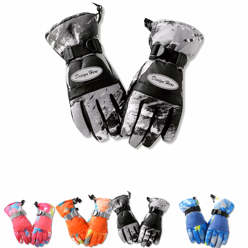 Waterproof Ski Gloves for Cold Weather, Warm & Breathable