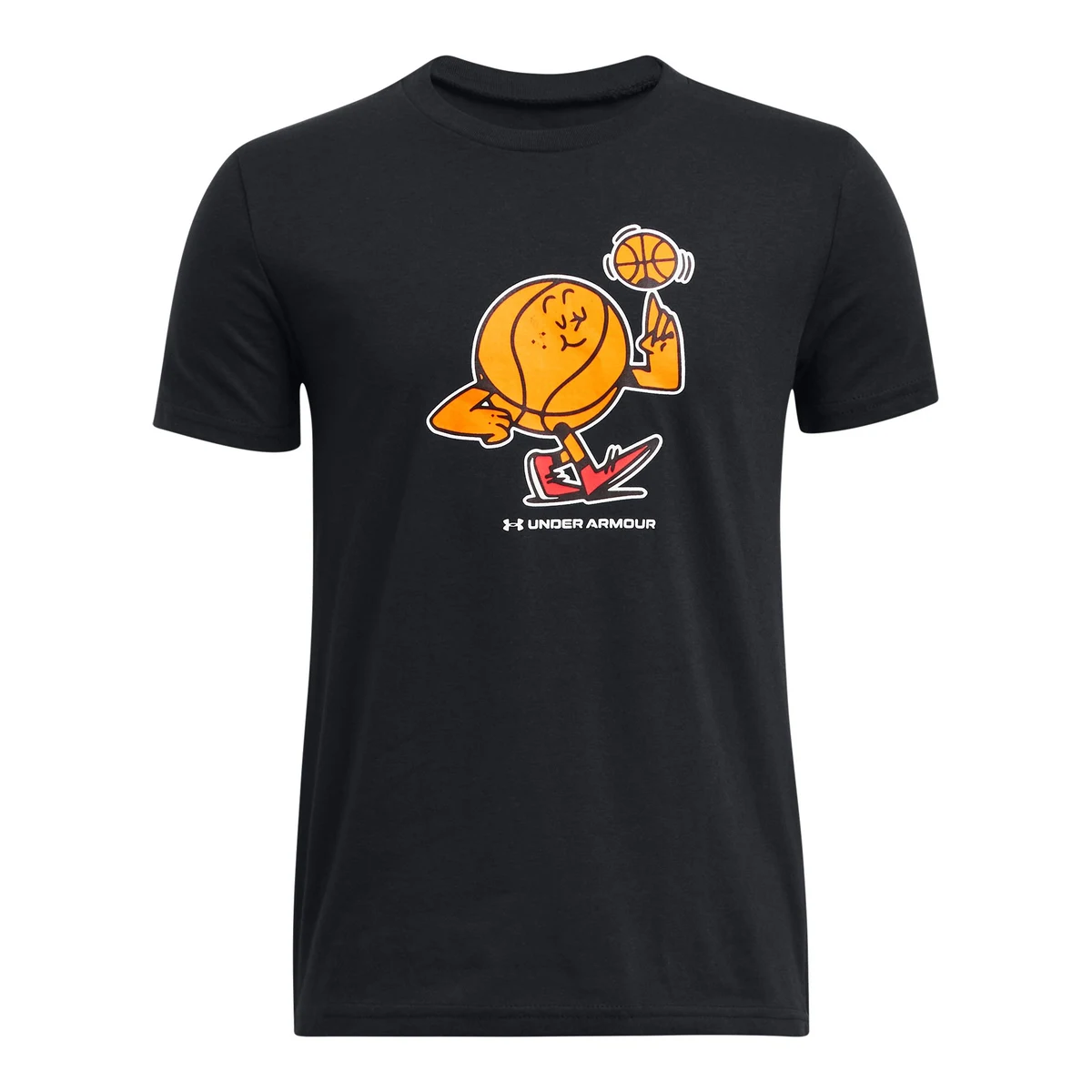 Boys' UA Get Pumped Basketball Short Sleeve 1