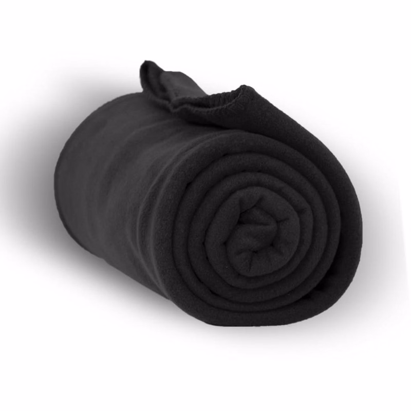 Premium Fleece Blankets - Black 50" x 60"