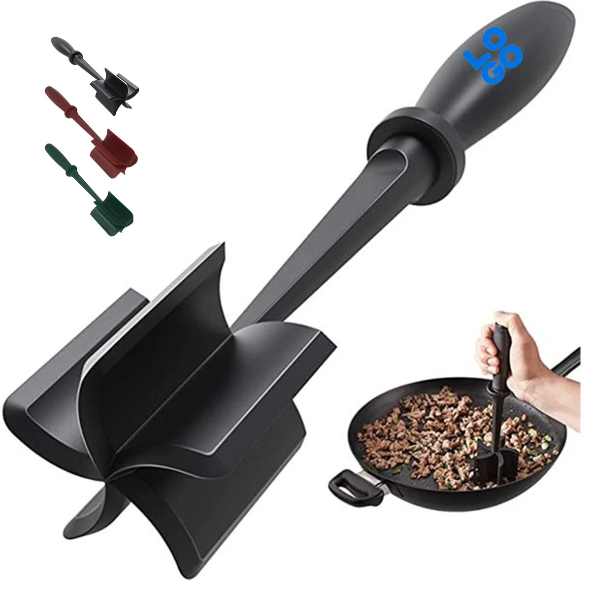 Heat Resistant Meat Masher 1