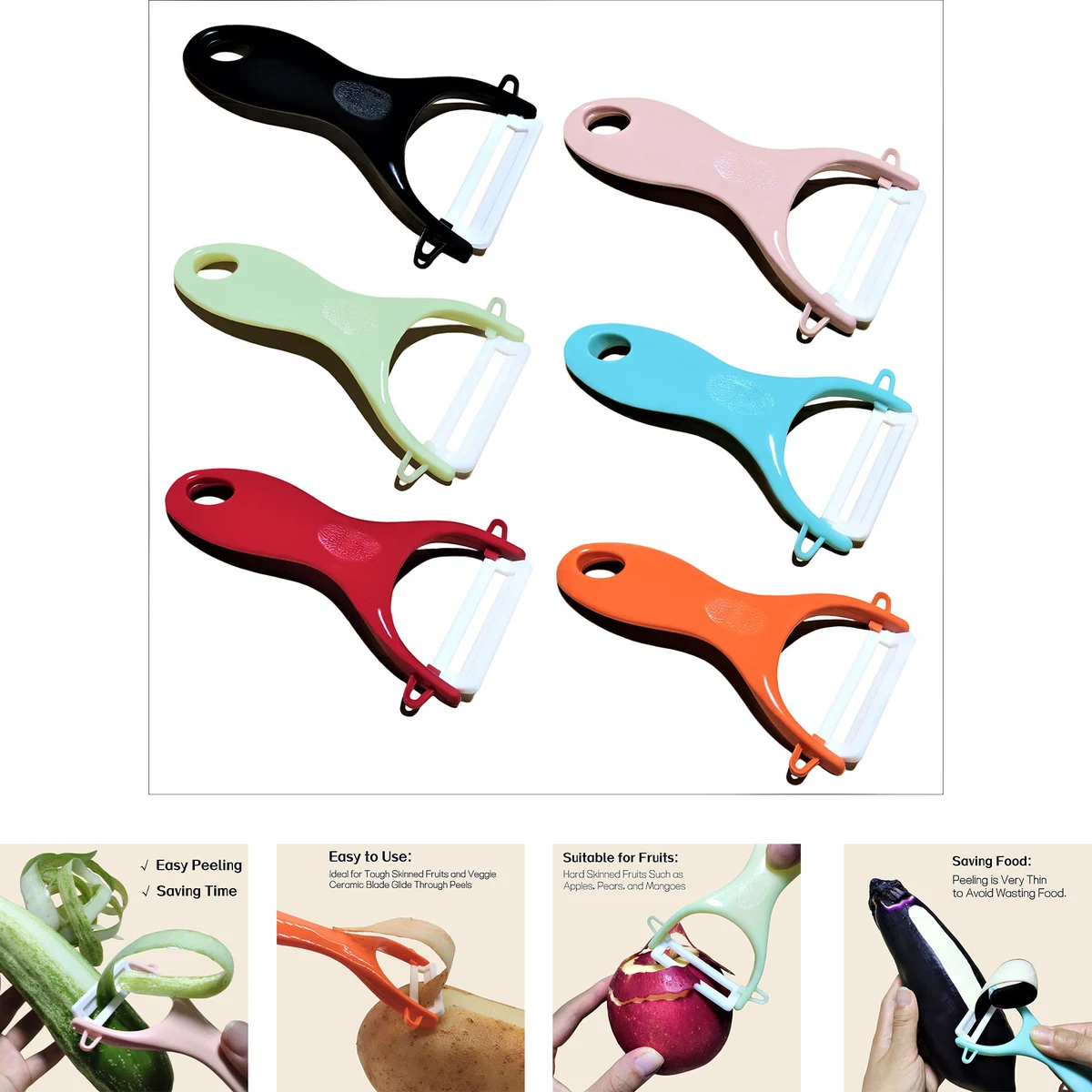 Vegetable Potato Peelers 1