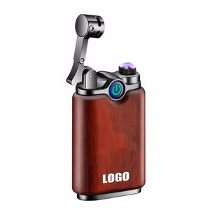 Elegant Wooden Dual Electric Arc Lighter