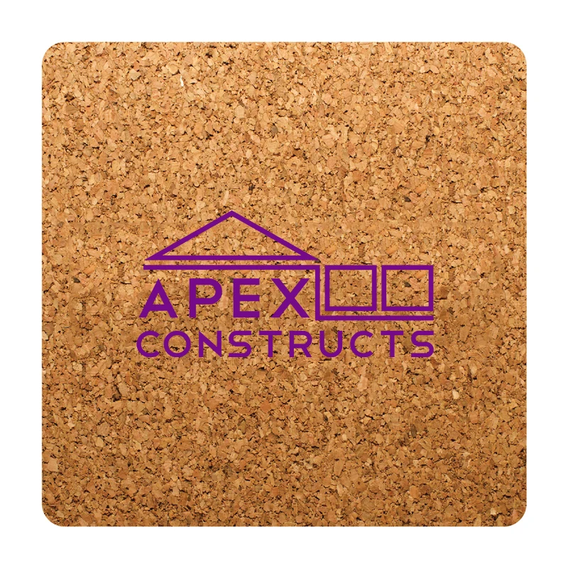 Square Cork Coaster 1