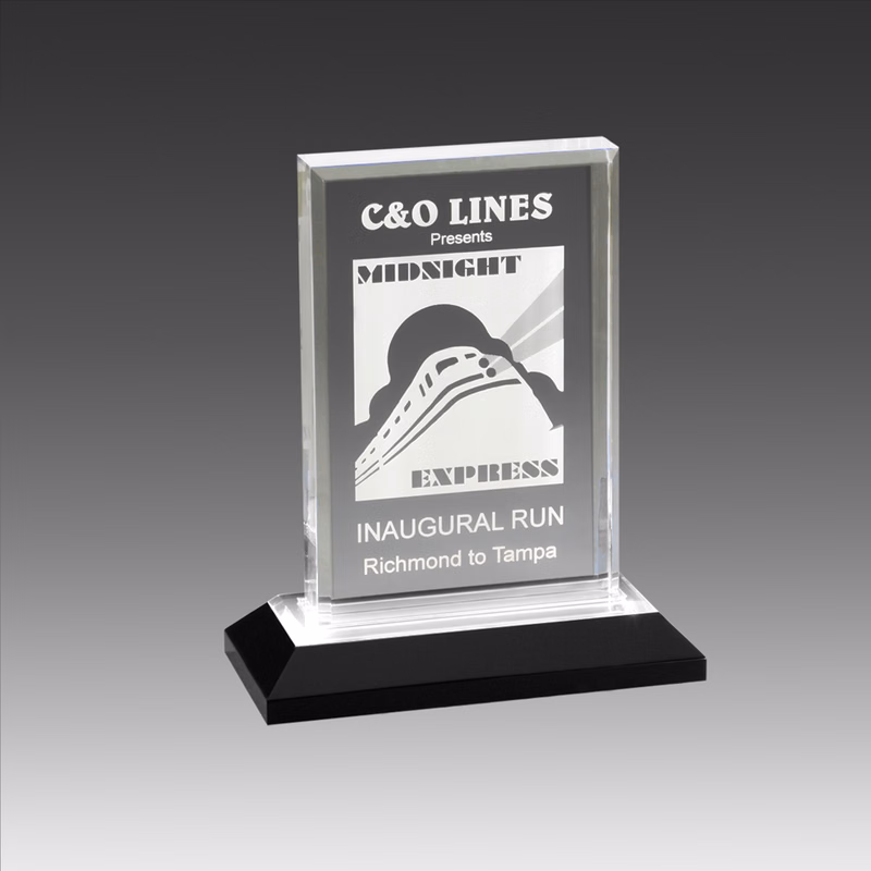 8" Beveled Impress Award