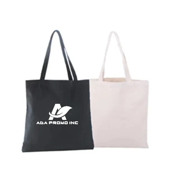 9oz Cotton Canvas Tote Handles Style of Shopping Bag 1